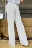 Made in Italy Cricket City Seamed Jogger Warm White